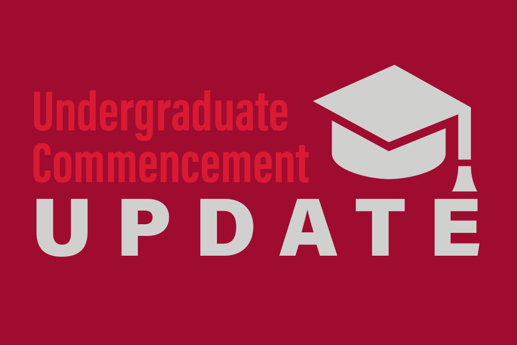 Undergraduate Ceremonies Moved to Complex Due to Weather