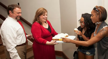 President McKinney and Dr. Dacia Charlesworth