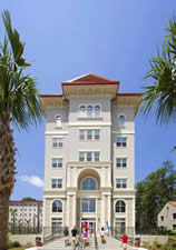 Front view of Georgia Hall