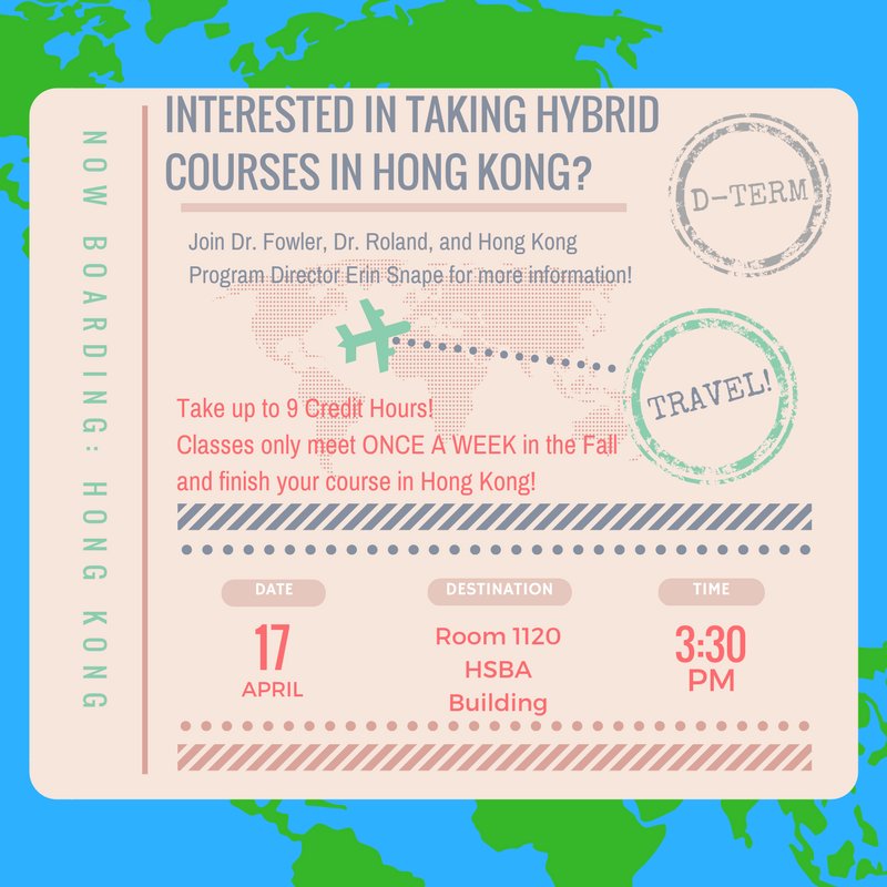 Interested in taking hybrid courses in Hong Kong?