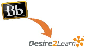 Bb Desire2Learn logo