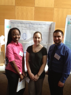 Students presenting at the Georgia Psychological Society Conference